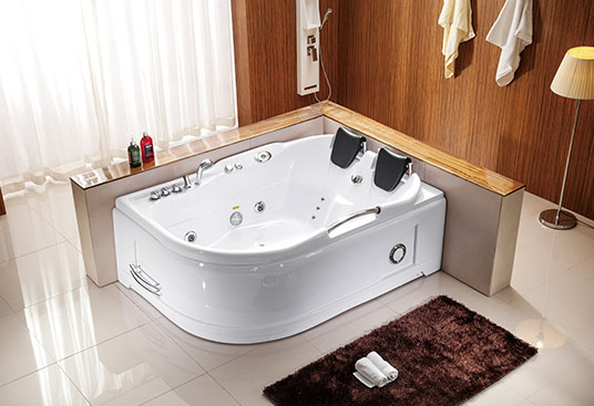 A006 1700mm 2 ব্যক্তি ইনডোর জ্যাকুজি Badewanne