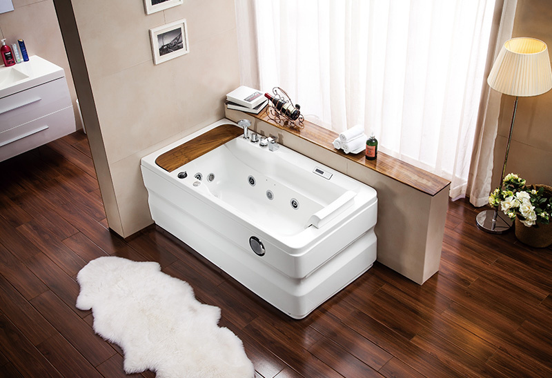 A062 140 150 160cm Whirlpool ম্যাসেজ বাথটাব সঙ্গে Whirlpool Jacuzzi